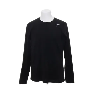 Langærmet t-shirt (Sort) fra Gymshark Bomuld