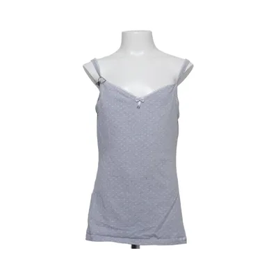 Pajama top (Gray, White) from Sanetta Cotton, Elastane