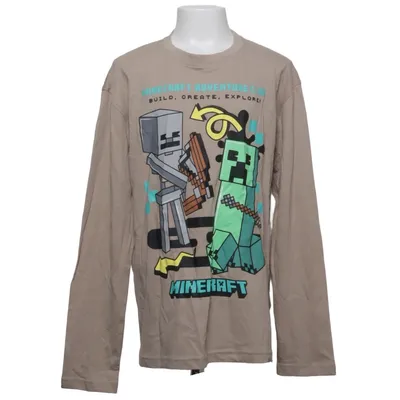 Lange mouwen shirt (Beige) van Minecraft Katoen