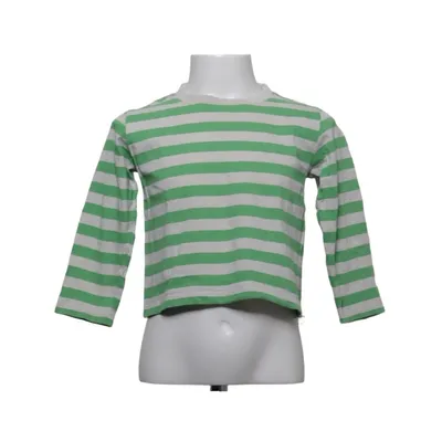 Långärmad t-shirt (Grön, Beige) från Arket Bomull