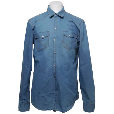 Denim blouse (Blauw) van Hard Rock Cafe Katoen, Polyester