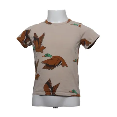 T-shirt (Beige, Flerfarvet) fra Mini Rodini Bomuld, Elastan