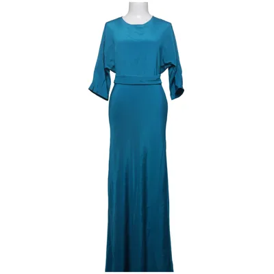 Maxi jurk (Blauw) van Greta Stockholm