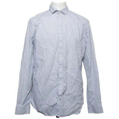 Shirt (Wit, Blauw, Zwart) van Premium by Jack & Jones Katoen, Elastaan