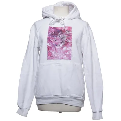 Huvtröja (Vit, Flerfärgad) från The Cool Elephant