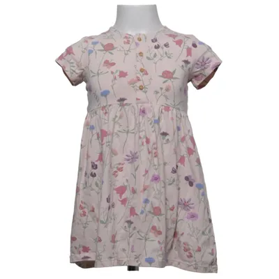 Klänning (Rosa, Flerfärgad) från Lindex Bomull, Elastan