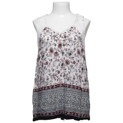 Haut (Blanc, Rose, Noir) de Lauren Conrad Coton, Polyamide, Viscose