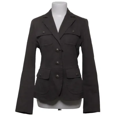 Blazer (Grau) von Marc Cain Baumwolle, Elasthan