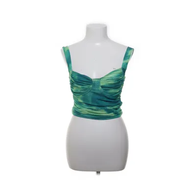 Crop top (Grön, Flerfärgad) från Vera & Lucy Elastan, Polyester