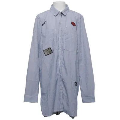 Shirt (Blauw, Wit) van Garcia Jeans Katoen