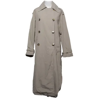 Trench coat (Beige) from Mango Polyamide, Polyester