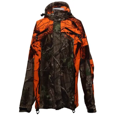 Hunting jacket (Orange, Green, Brown) from Pinewood Polyester, Polyurethane