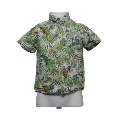 Chemise à manches courtes (Vert, Multicolore) de Nathalie Lété x H&M Coton