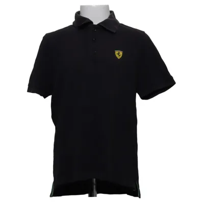 Poloshirt (Zwart) van Ferrari