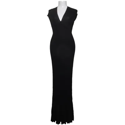 Maxi jurk (Zwart) van Gestuz Polyamide, Viscose