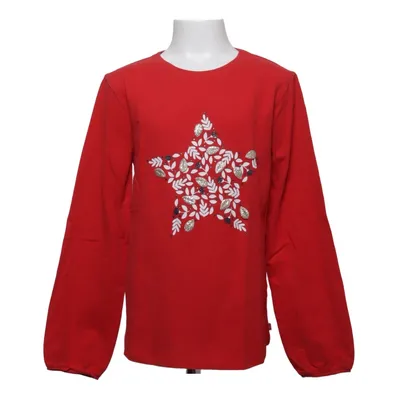 T-shirt à manches longues (Rouge) de Okaïdi Coton, Élasthane