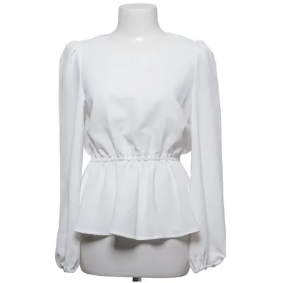 Bluse (Weiß) von ONLY Blue Denim Recyceltes Polyester