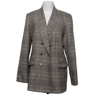 Blazer (Brown, Beige) from Naf Naf Polyester