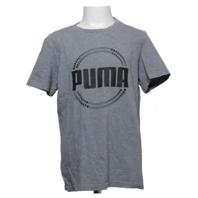 T-shirt (Grijs) van Puma Katoen, Polyester