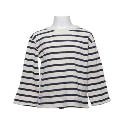 Lange mouwen shirt (Wit, Blauw) van Zara Girls Casual Collection Katoen