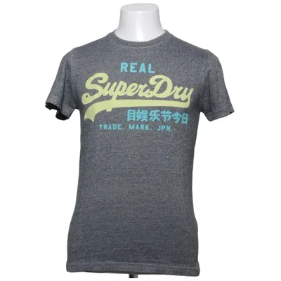 T-shirt (Gris) de Superdry Vintage Coton, Polyester