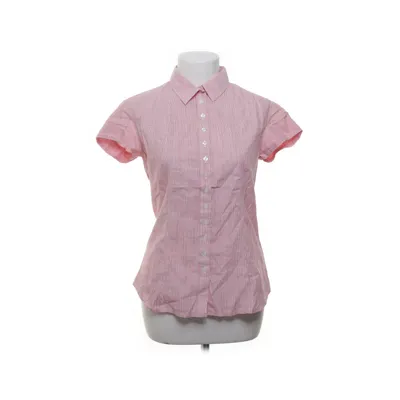 Short sleeve shirt (Red, White) from The Shirt Factory Cotton