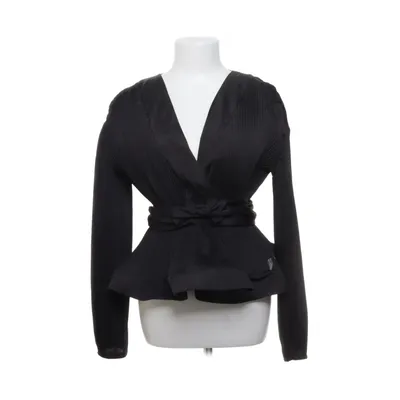 Wikkelblouse (Zwart) van Flamant Rose Polyester