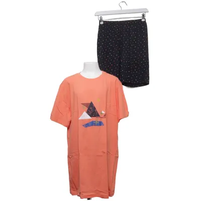 Pyjamasz (Orange, Blå, Flerfarvet) fra Schiesser Økologisk bomuld