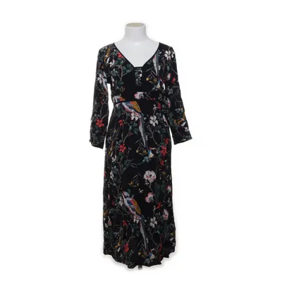 Dress (Black, Multicolored) from Warehouse Polyester, Viscose