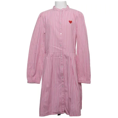 Robe chemise (Rose, Blanc) de Jonas Nielsen Coton