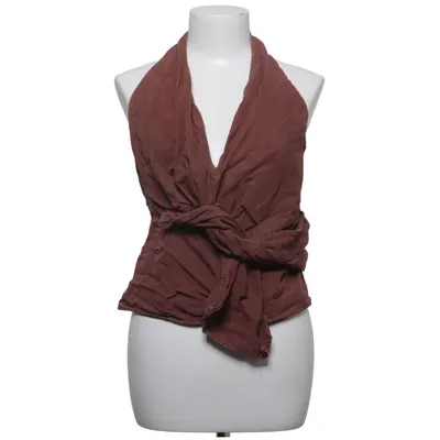 Haut dos-nu (Marron) de Zara Lin, Lyocell