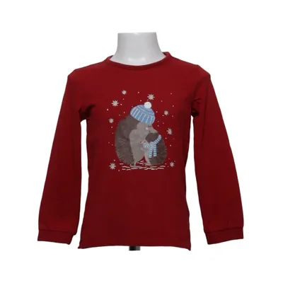 T-shirt à manches longues (Rouge) de Happy Kids by Tchibo Coton