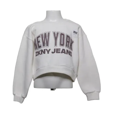 Sweatshirt (White) from DKNY Jeans Cotton, Polyester, Viscose