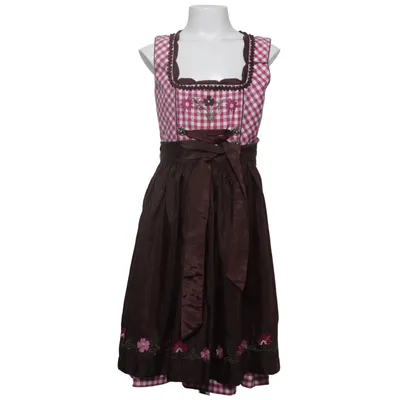 Dirndl (Brun, Rosa, Vit) från Lekra Bomull, Polyester