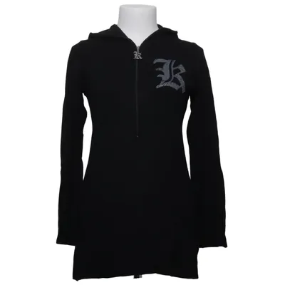 Capuchon sweater (Zwart) van Kelly Viscose
