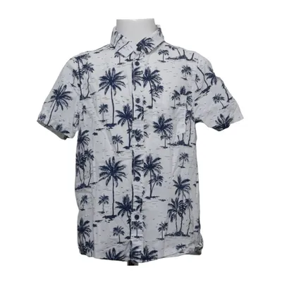 Korte mouwen shirt (Wit, Meerkleurig) van H&M Katoen