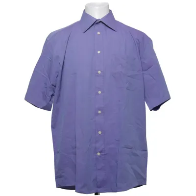 Chemise à manches courtes (Bleu) de Kingfield Coton, Polyester