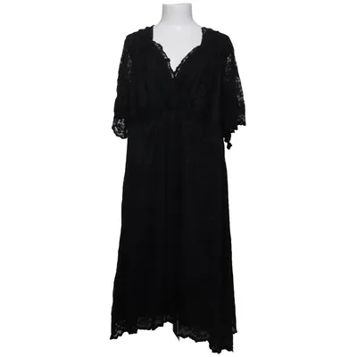 Kjole (Sort) fra Kiyonna Elastan, Polyamid, Polyester, Viscose