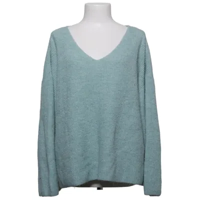 Sweater (Blue) from Tom Tailor Denim Acrylic, Metallic fiber, Polyester