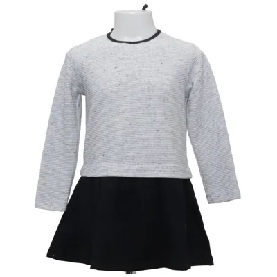Dress (Gray, Black) from Nusnäs Elastane, Organic cotton