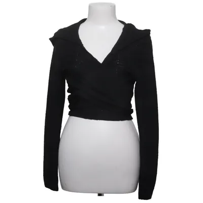 Wrap cardigan (Black) from Túrbulence Viscose, Wool