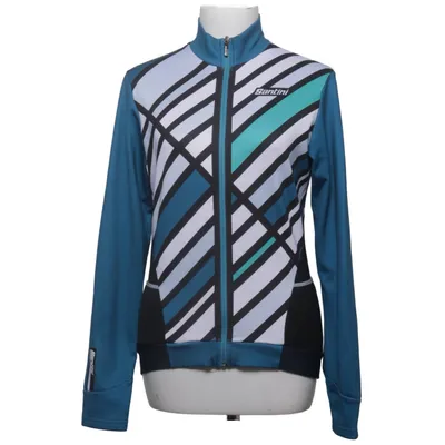 Wielershirt (Blauw, Zwart, Wit, Meerkleurig) van Santini
