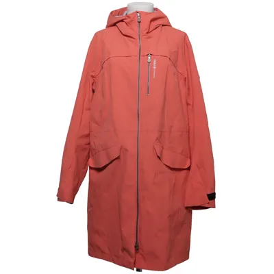 Coat (Orange) from Áhkká Outdoor Polyester