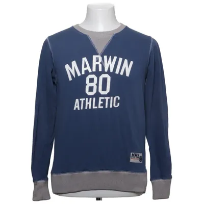 Sweatshirt (Blue, Gray) from Marwin Sports Cotton