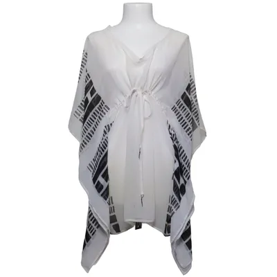 Beach dress (White, Black) from Topshop Polyester