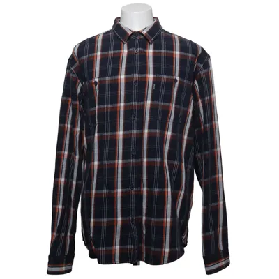Flannel shirt (Blue, Orange, White) from DePalma Workwear