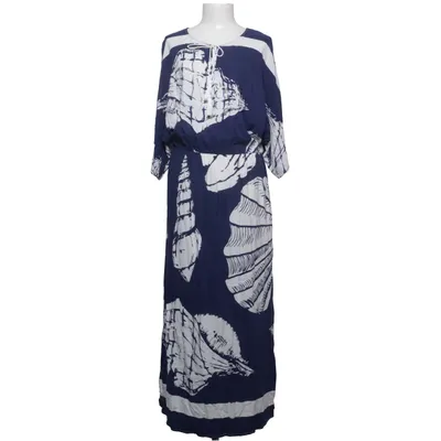 Maxi dress (Blue, White) from Elsta by CSN Viscose
