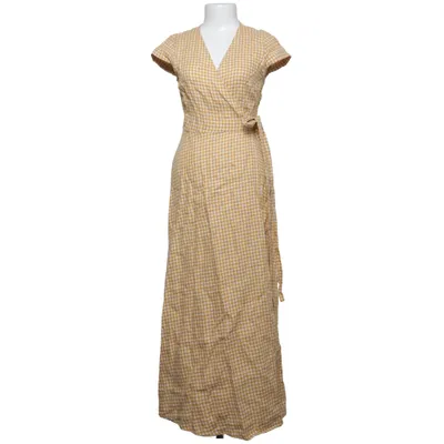 Wrap dress (Yellow, Multicolored) from & Other Stories Linen