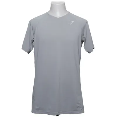T-shirt (Gray) from Gymshark Elastane, Polyester