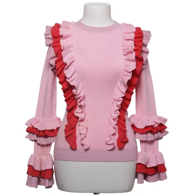 Tröja (Rosa, Röd) från Reinders Bomull, Elastan, Metallfiber